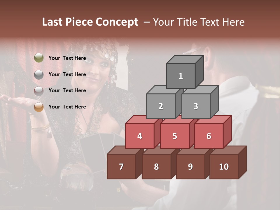 A Man And A Woman Talking To Each Other PowerPoint Template