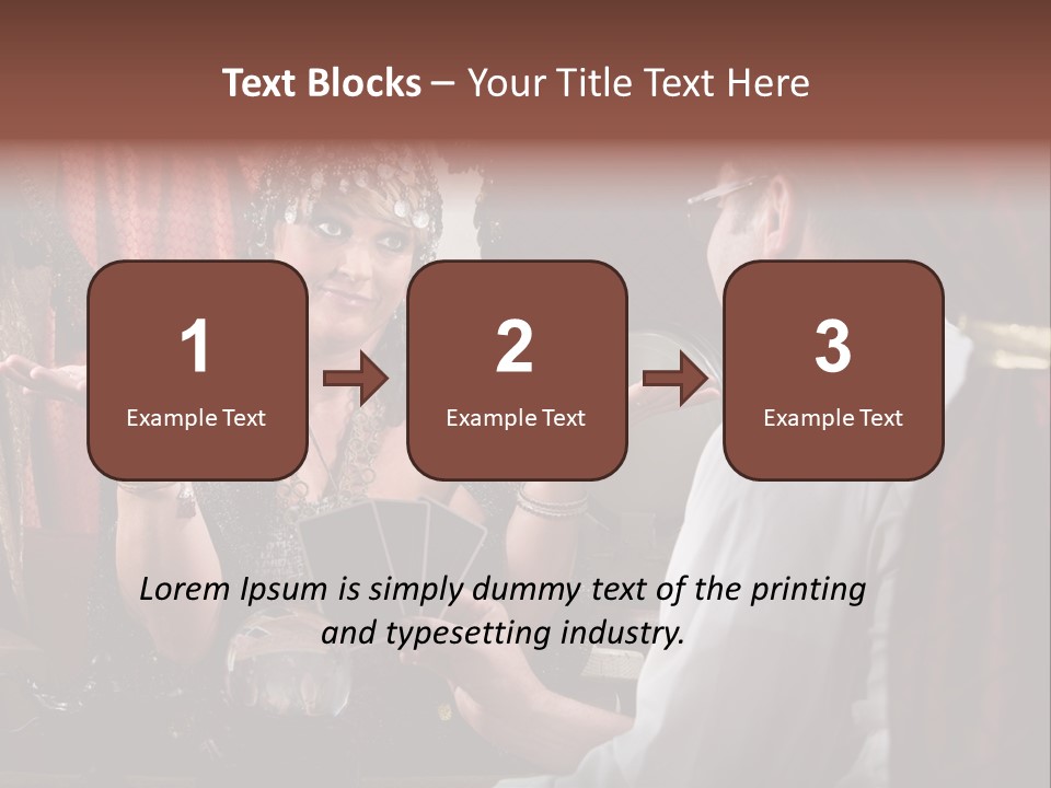 A Man And A Woman Talking To Each Other PowerPoint Template