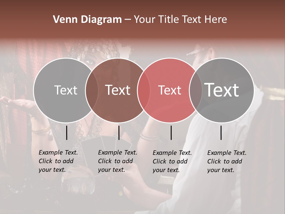 A Man And A Woman Talking To Each Other PowerPoint Template