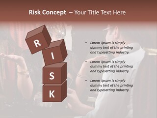 A Man And A Woman Talking To Each Other PowerPoint Template