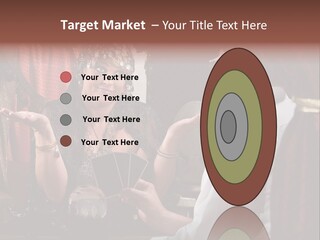 A Man And A Woman Talking To Each Other PowerPoint Template