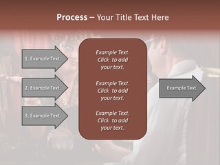 A Man And A Woman Talking To Each Other PowerPoint Template