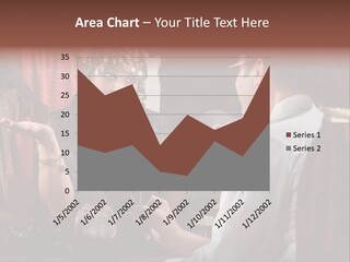 A Man And A Woman Talking To Each Other PowerPoint Template