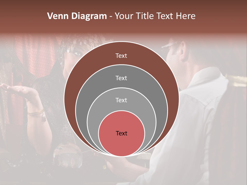 A Man And A Woman Talking To Each Other PowerPoint Template