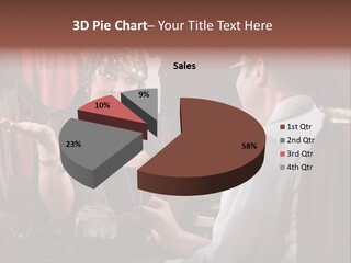 A Man And A Woman Talking To Each Other PowerPoint Template