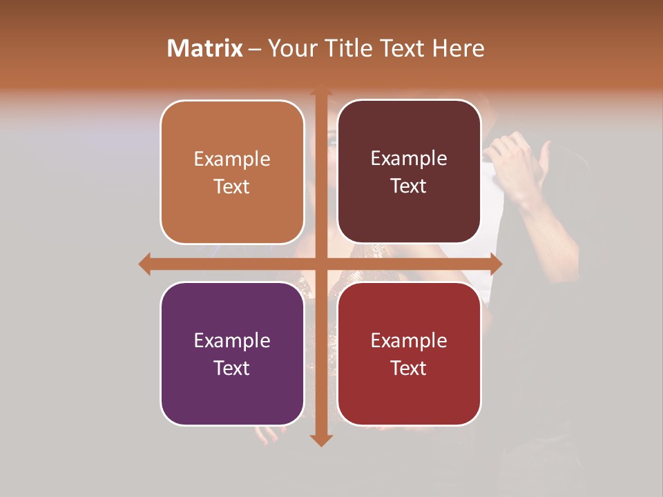 A Man Standing Next To A Woman With A Disco Ball On Her Head PowerPoint Template