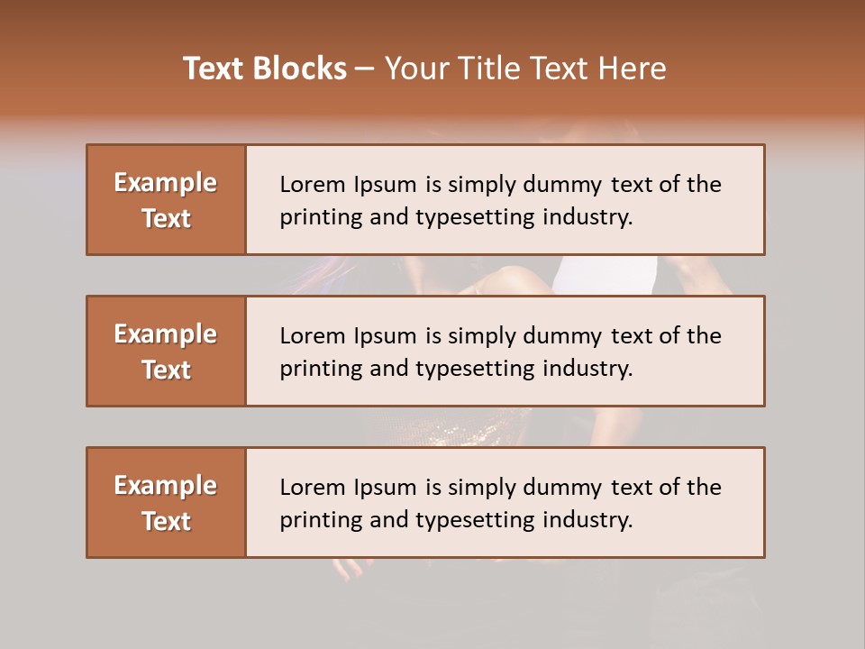 A Man Standing Next To A Woman With A Disco Ball On Her Head PowerPoint Template