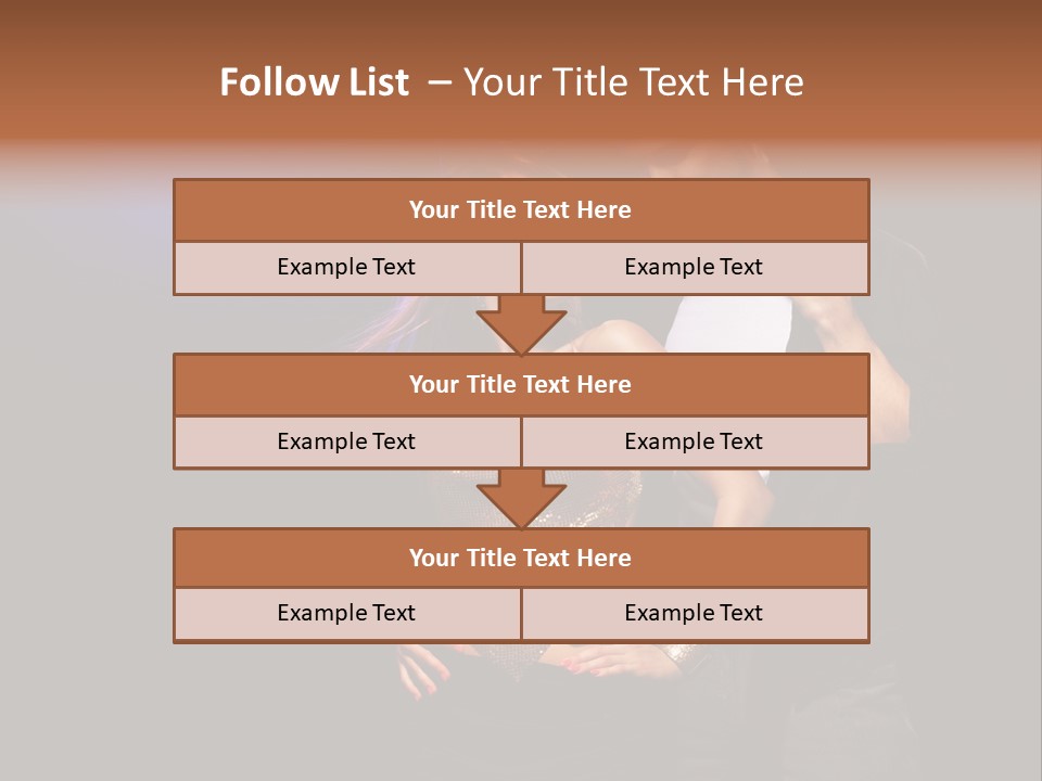 A Man Standing Next To A Woman With A Disco Ball On Her Head PowerPoint Template