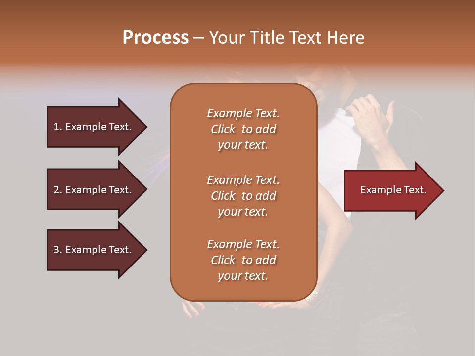A Man Standing Next To A Woman With A Disco Ball On Her Head PowerPoint Template