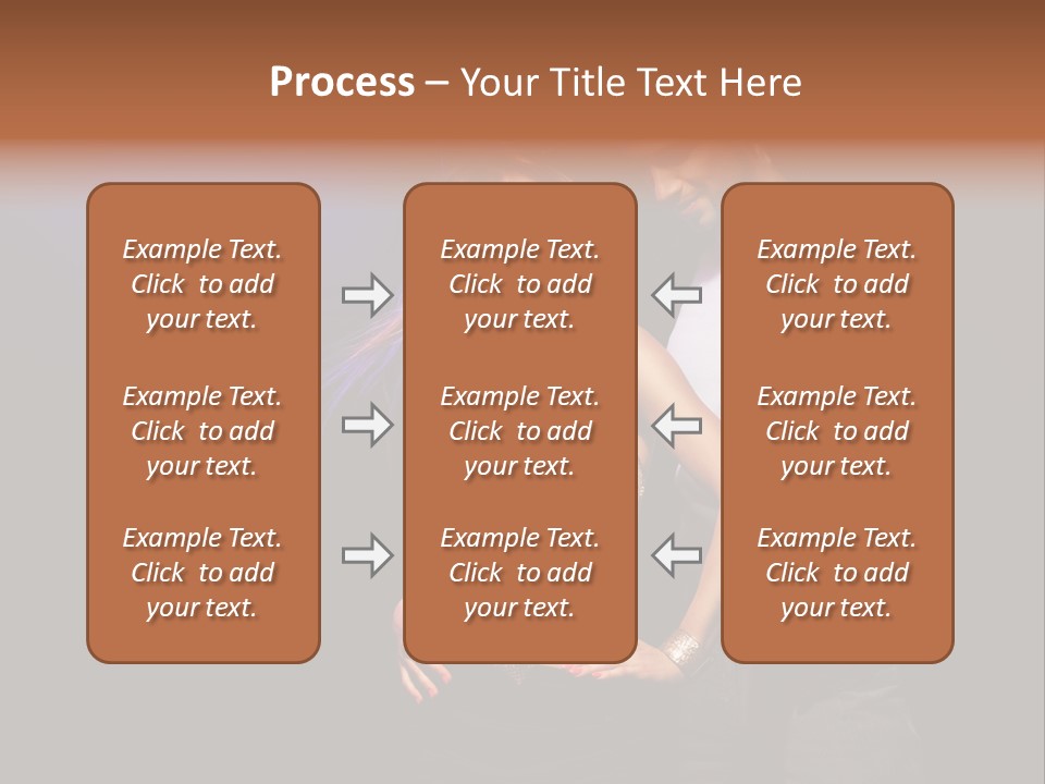 A Man Standing Next To A Woman With A Disco Ball On Her Head PowerPoint Template