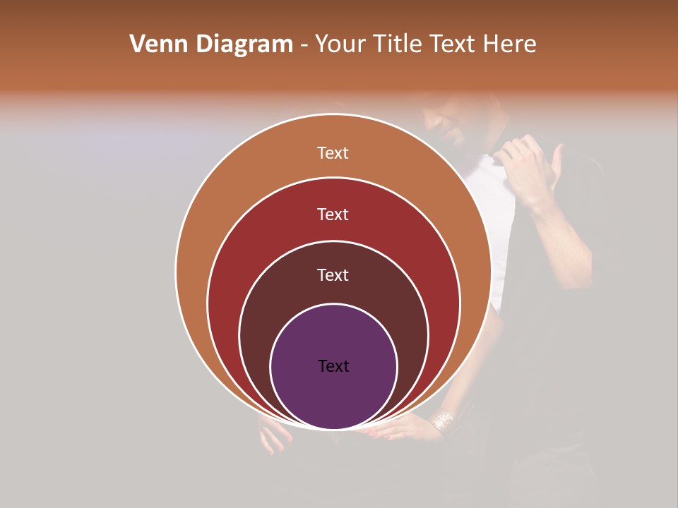 A Man Standing Next To A Woman With A Disco Ball On Her Head PowerPoint Template