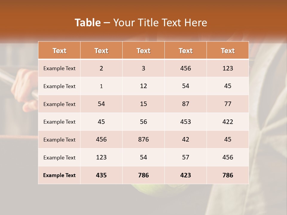 A Man Is Working On A Piece Of Art PowerPoint Template