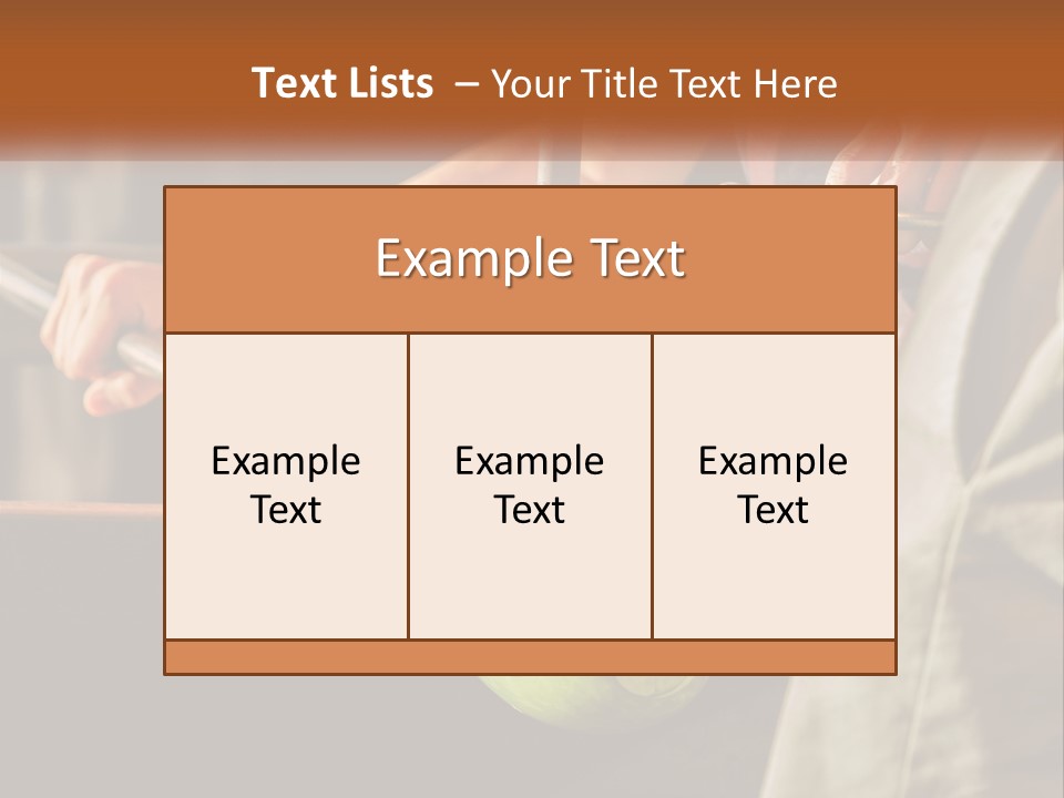 A Man Is Working On A Piece Of Art PowerPoint Template
