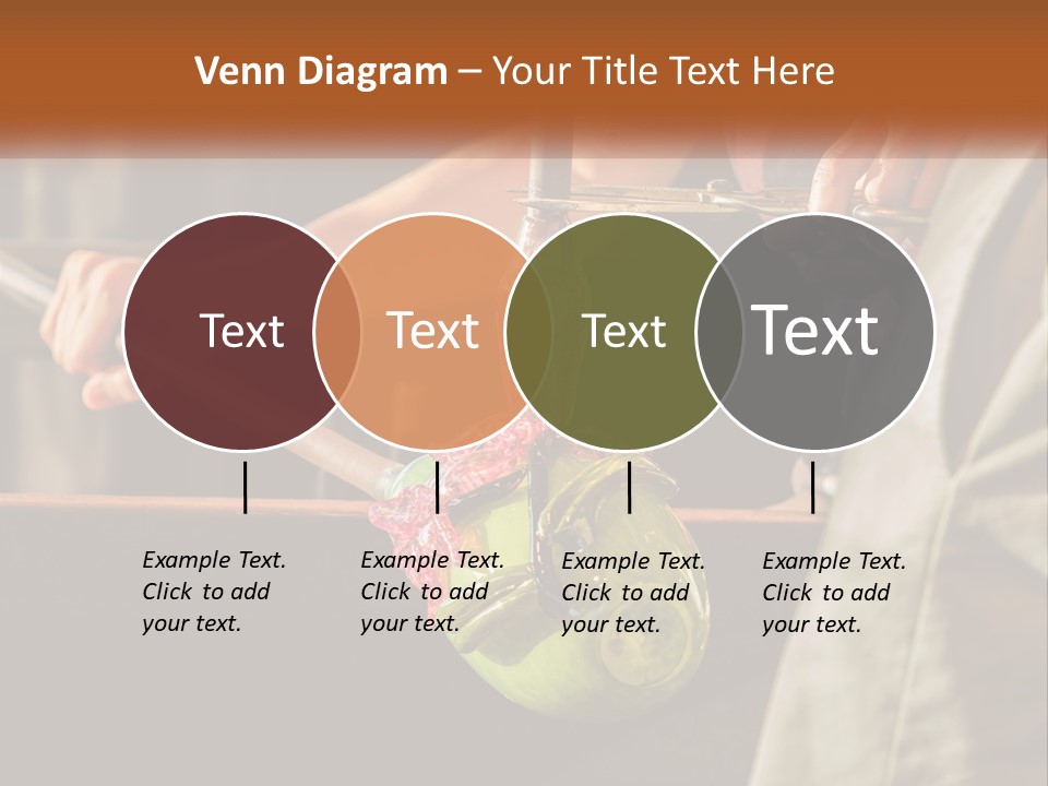 A Man Is Working On A Piece Of Art PowerPoint Template