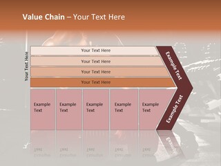 A Man Doing Push Ups In A Gym PowerPoint Template