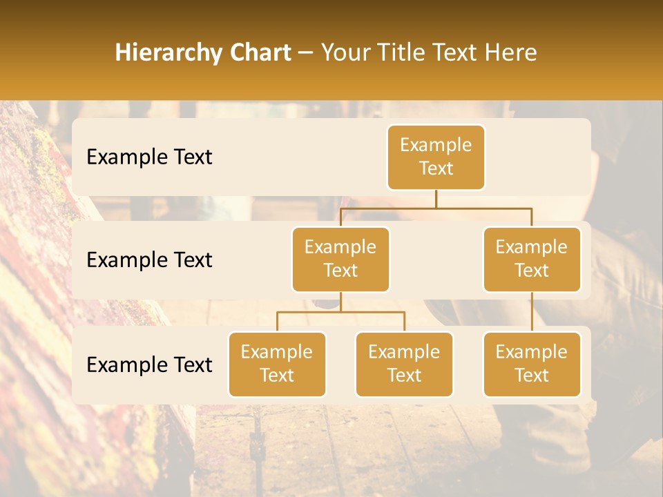 A Man Is Painting A Picture On A Canvas PowerPoint Template
