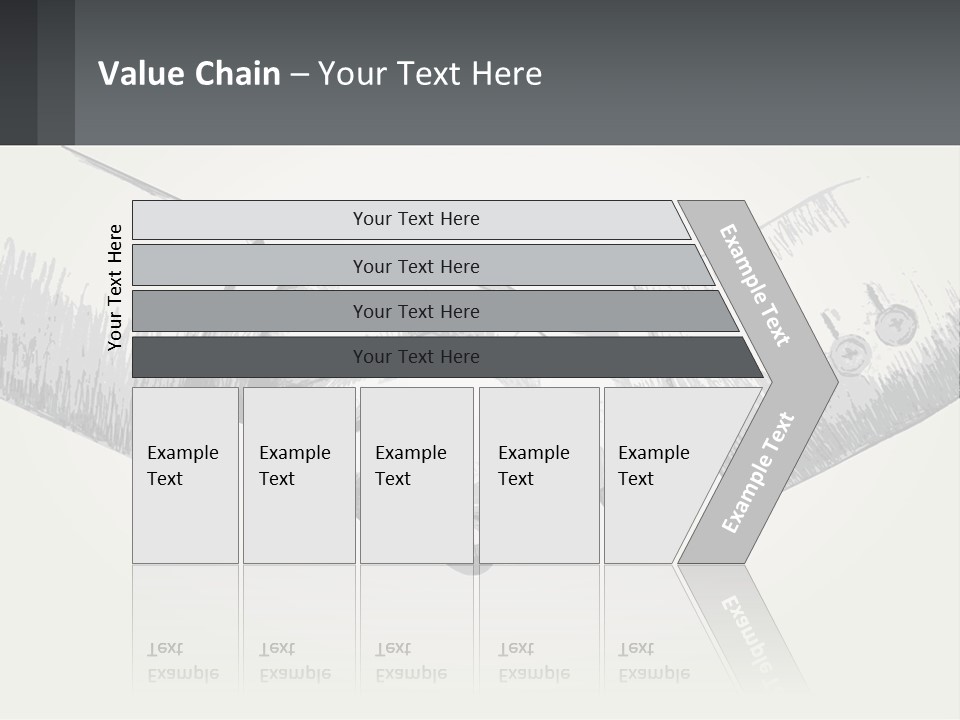Two Hands Shaking Each Other Over A White Background PowerPoint Template