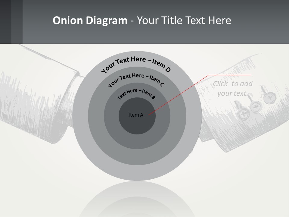 Two Hands Shaking Each Other Over A White Background PowerPoint Template