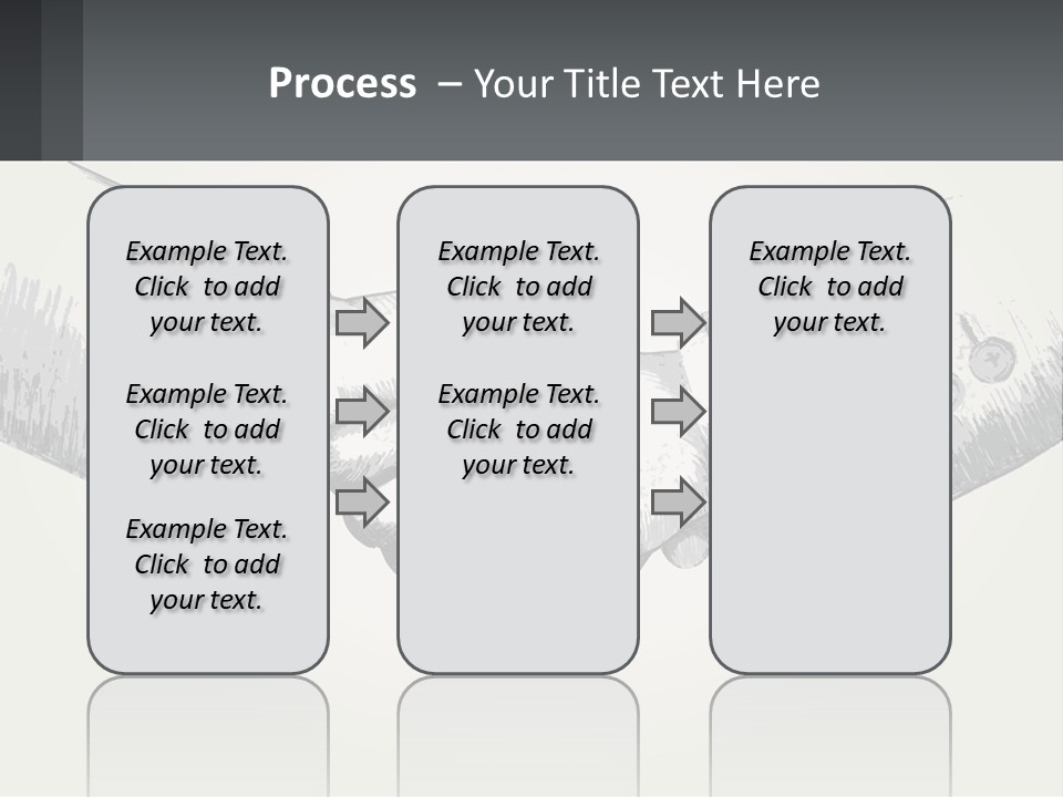 Two Hands Shaking Each Other Over A White Background PowerPoint Template