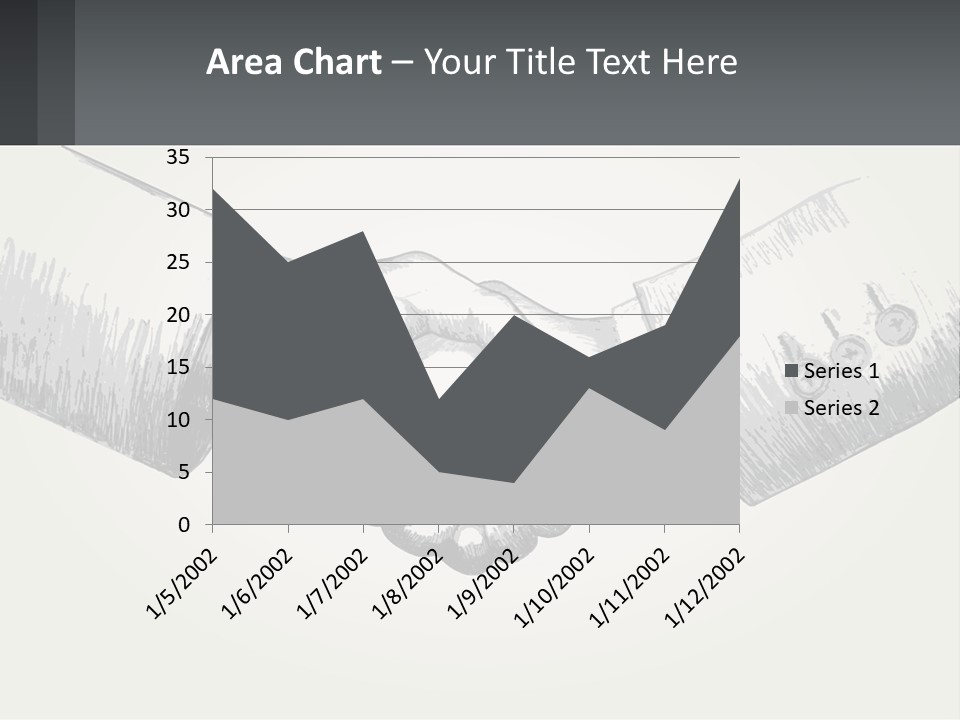 Two Hands Shaking Each Other Over A White Background PowerPoint Template