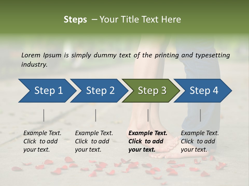 A Couple Standing Next To Each Other On A Sidewalk PowerPoint Template