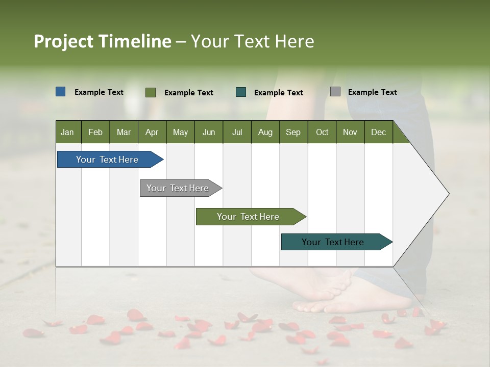 A Couple Standing Next To Each Other On A Sidewalk PowerPoint Template