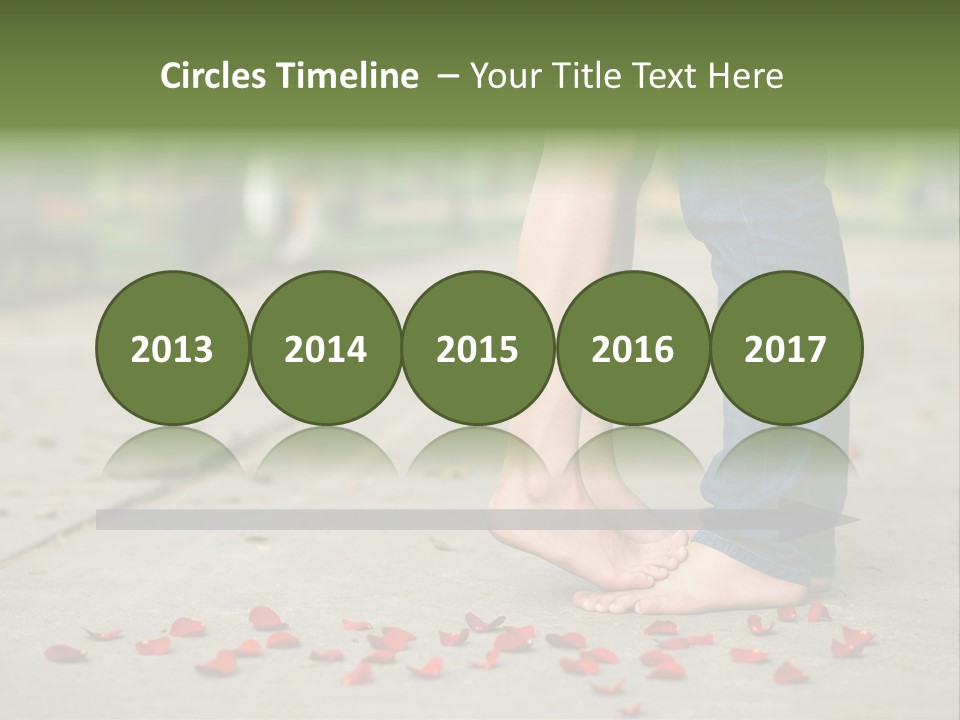 A Couple Standing Next To Each Other On A Sidewalk PowerPoint Template