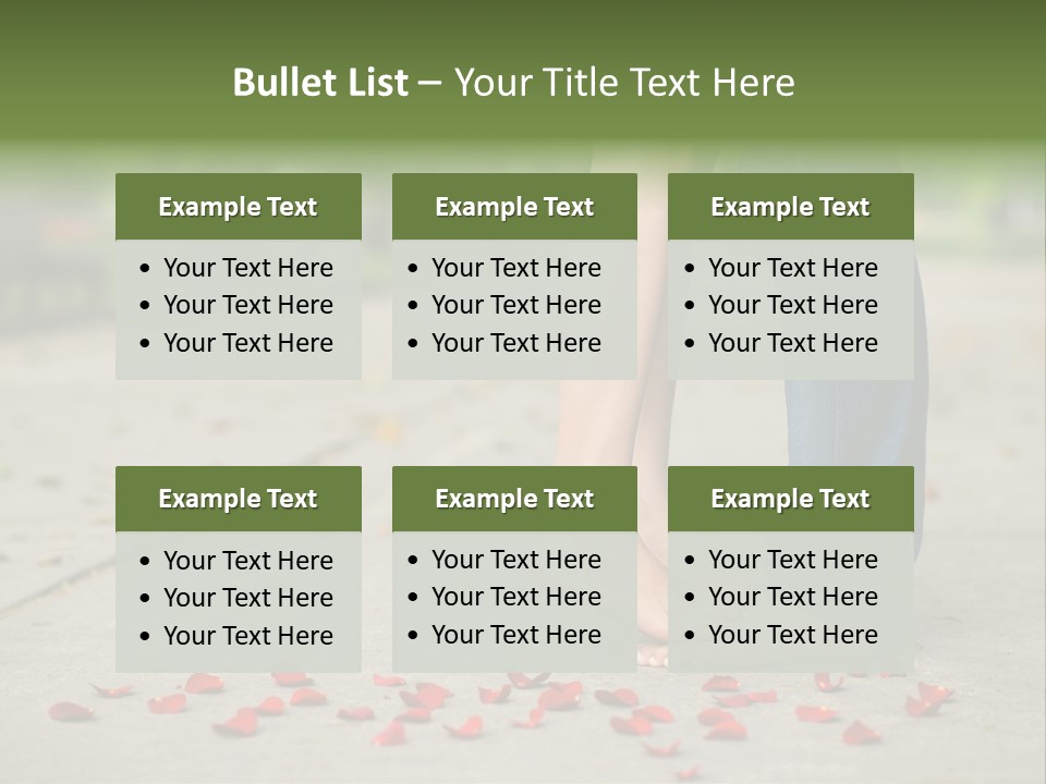 A Couple Standing Next To Each Other On A Sidewalk PowerPoint Template