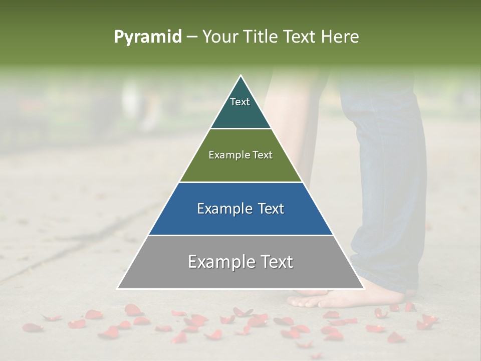 A Couple Standing Next To Each Other On A Sidewalk PowerPoint Template