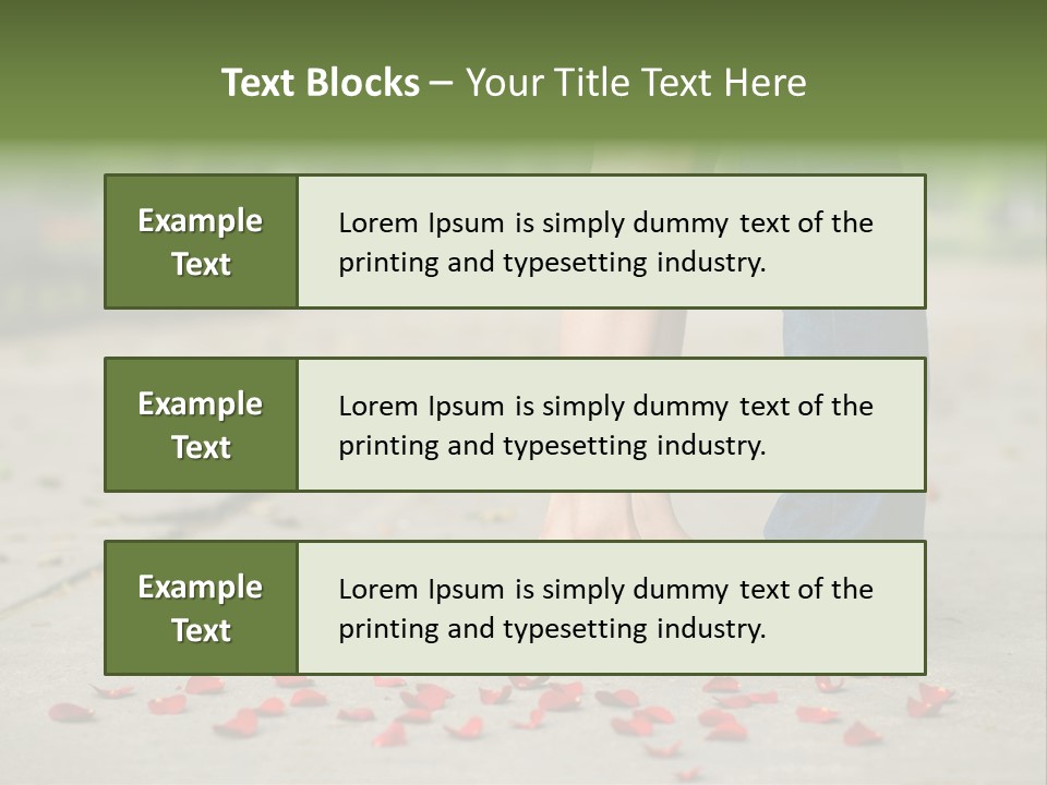 A Couple Standing Next To Each Other On A Sidewalk PowerPoint Template
