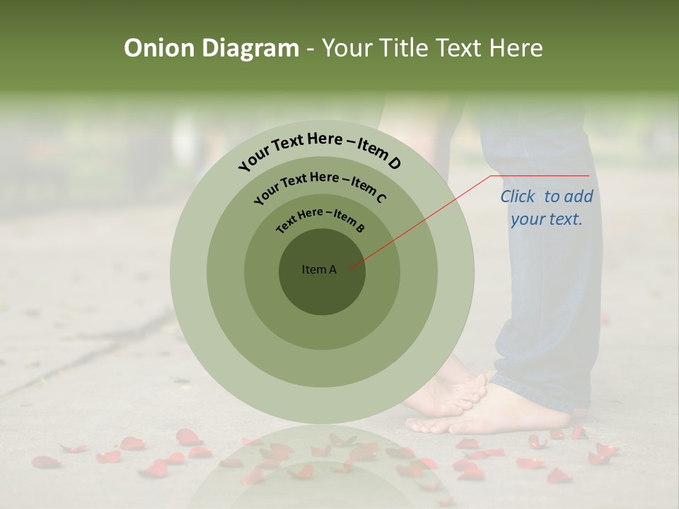 A Couple Standing Next To Each Other On A Sidewalk PowerPoint Template