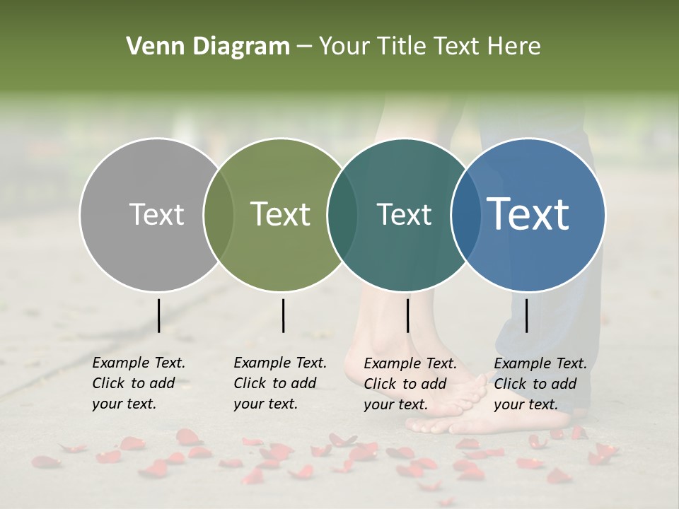 A Couple Standing Next To Each Other On A Sidewalk PowerPoint Template