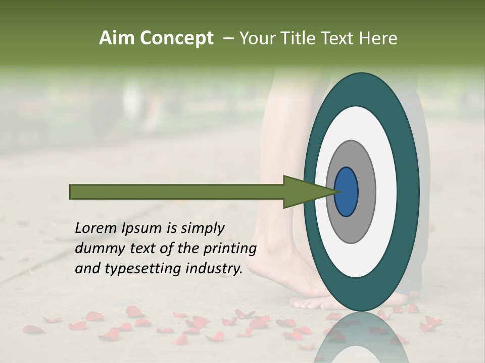 A Couple Standing Next To Each Other On A Sidewalk PowerPoint Template