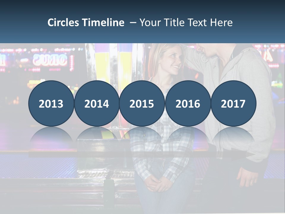 A Man And A Woman Standing Next To Each Other PowerPoint Template