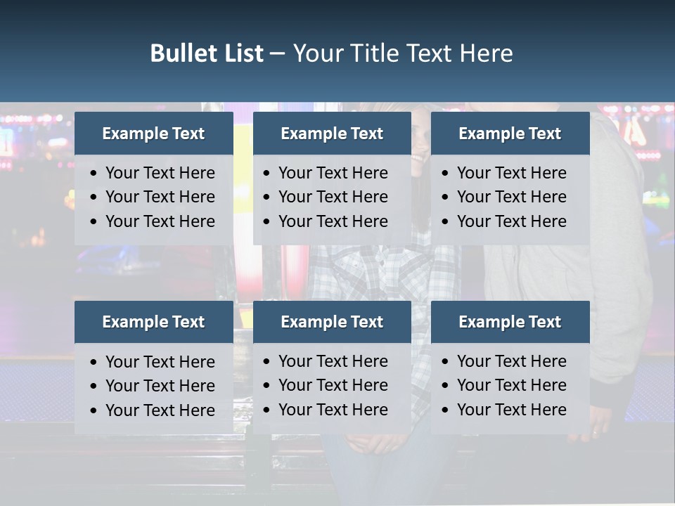 A Man And A Woman Standing Next To Each Other PowerPoint Template