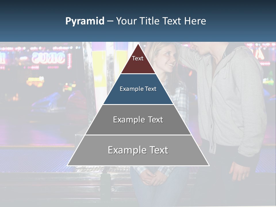 A Man And A Woman Standing Next To Each Other PowerPoint Template