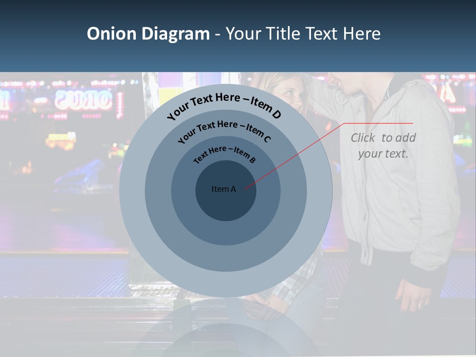 A Man And A Woman Standing Next To Each Other PowerPoint Template