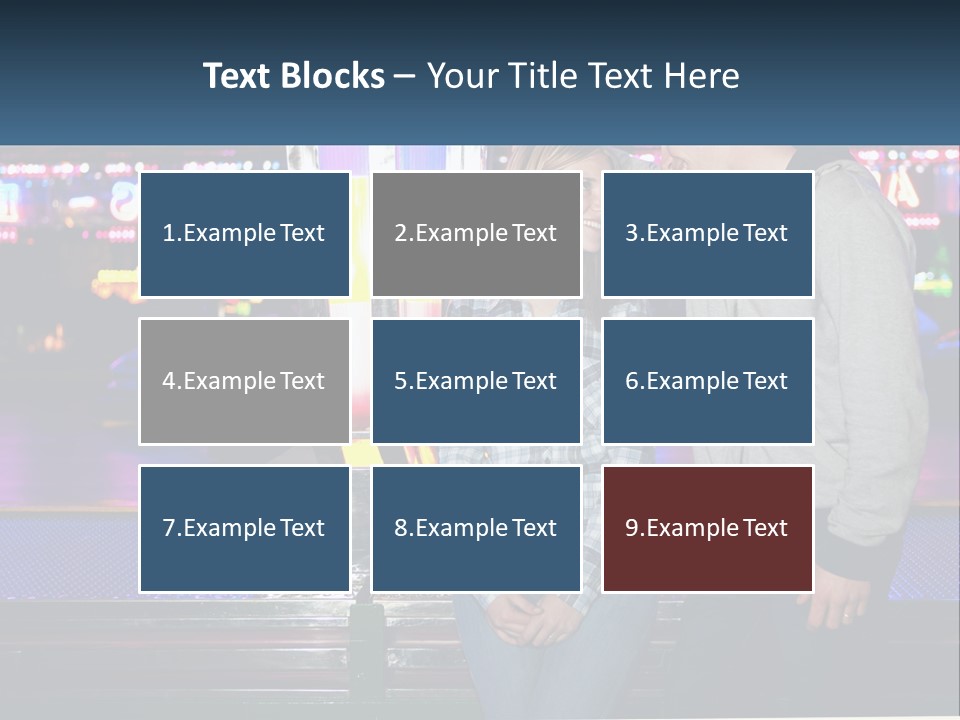 A Man And A Woman Standing Next To Each Other PowerPoint Template