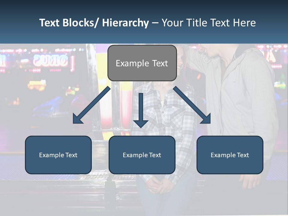 A Man And A Woman Standing Next To Each Other PowerPoint Template