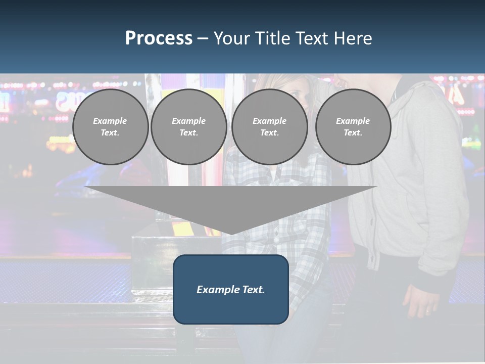 A Man And A Woman Standing Next To Each Other PowerPoint Template