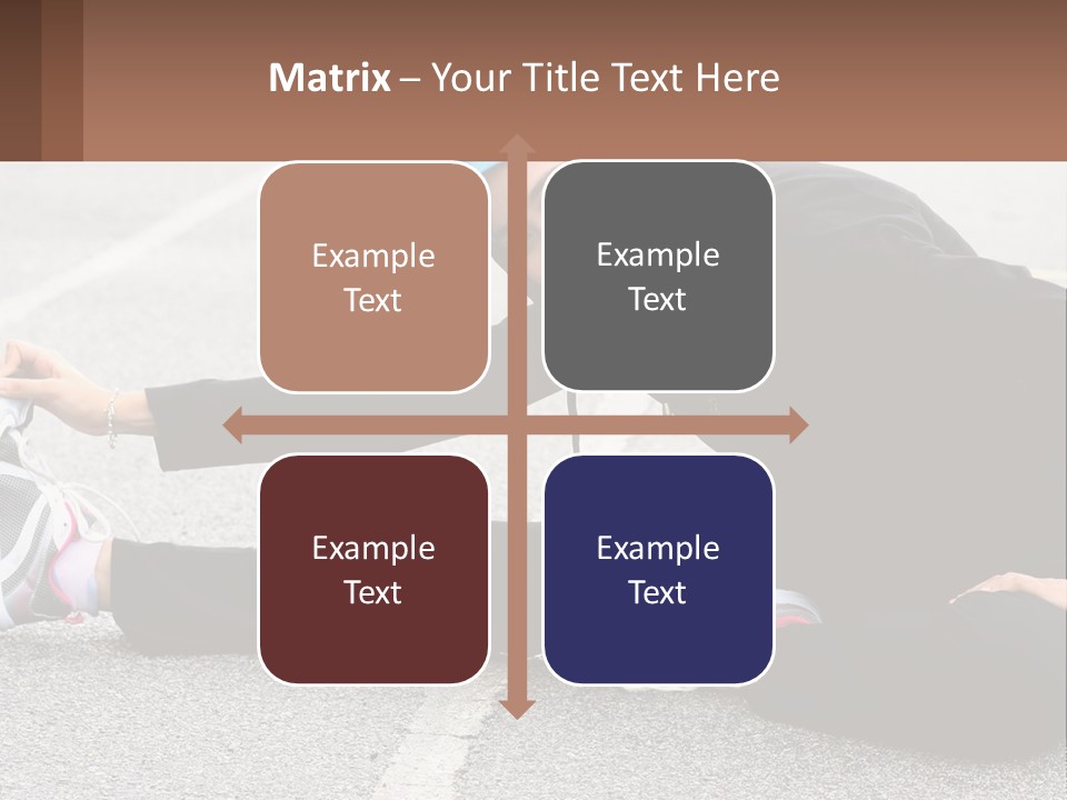 A Woman In A Hijab Is Sitting On The Ground PowerPoint Template