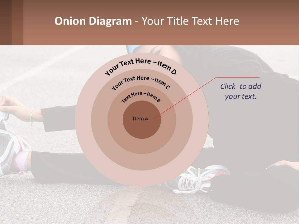 A Woman In A Hijab Is Sitting On The Ground PowerPoint Template