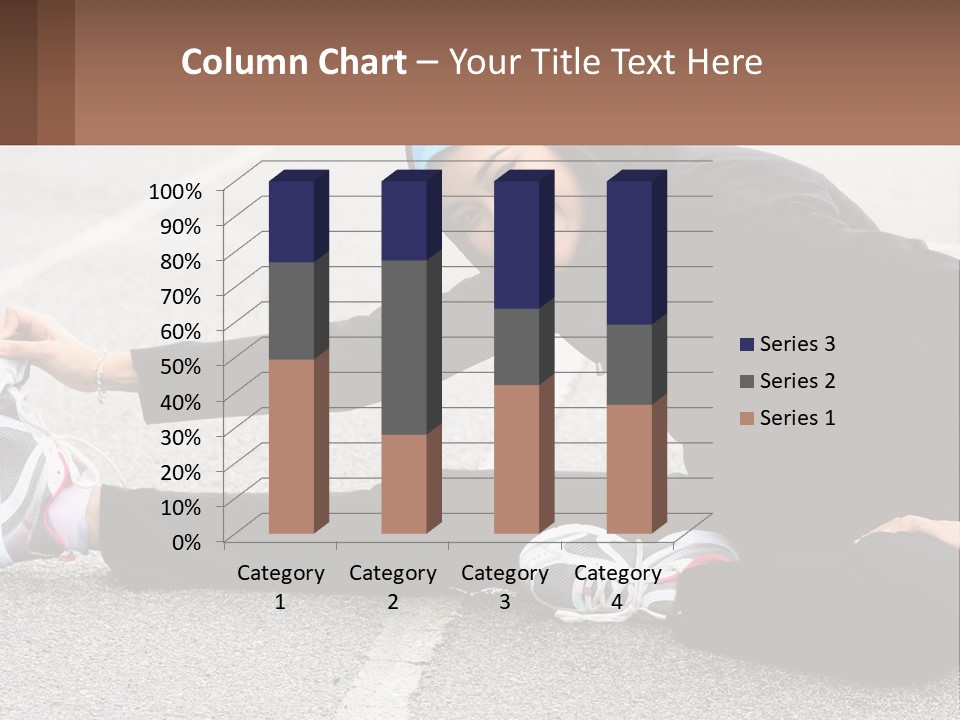 A Woman In A Hijab Is Sitting On The Ground PowerPoint Template
