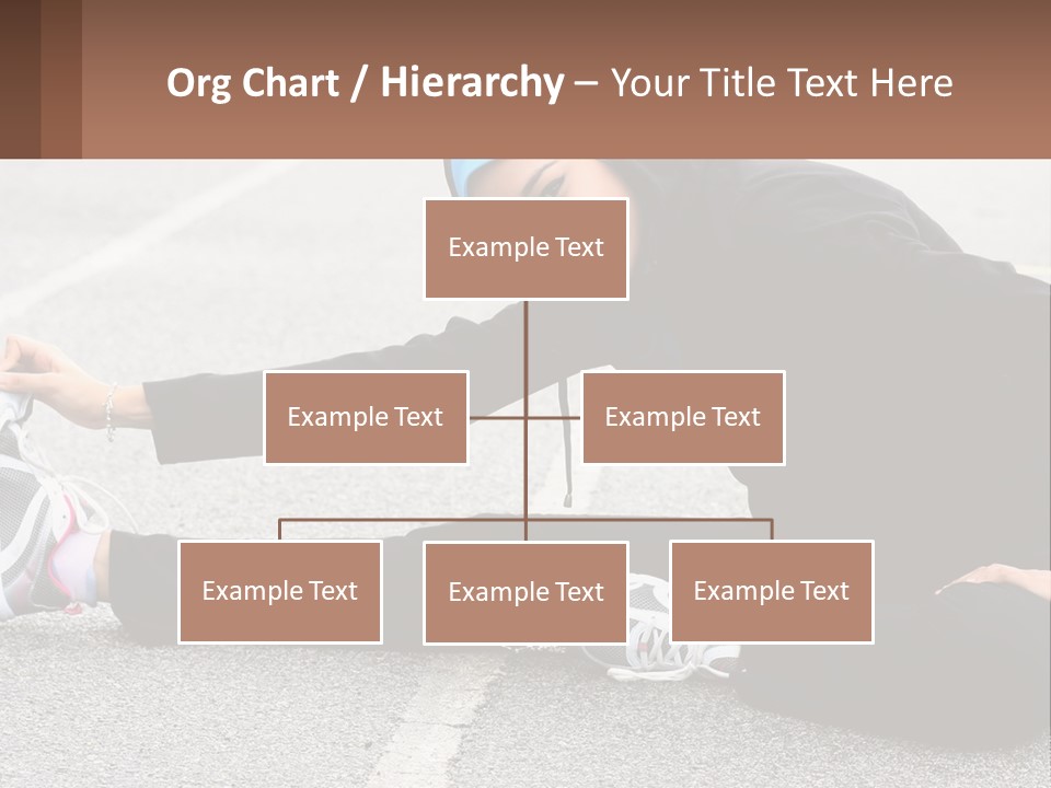 A Woman In A Hijab Is Sitting On The Ground PowerPoint Template