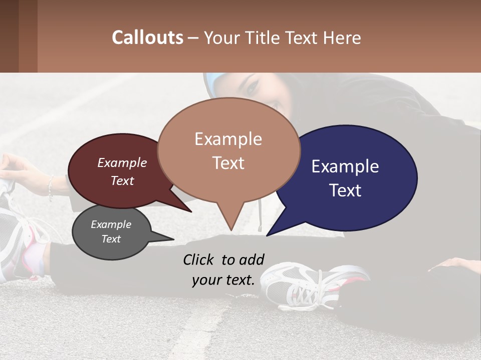 A Woman In A Hijab Is Sitting On The Ground PowerPoint Template