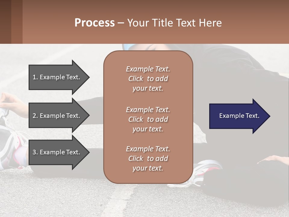 A Woman In A Hijab Is Sitting On The Ground PowerPoint Template
