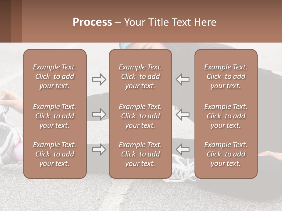 A Woman In A Hijab Is Sitting On The Ground PowerPoint Template