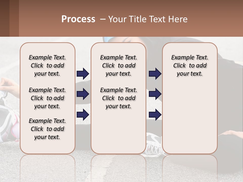 A Woman In A Hijab Is Sitting On The Ground PowerPoint Template