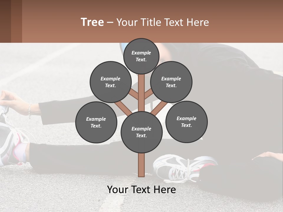 A Woman In A Hijab Is Sitting On The Ground PowerPoint Template