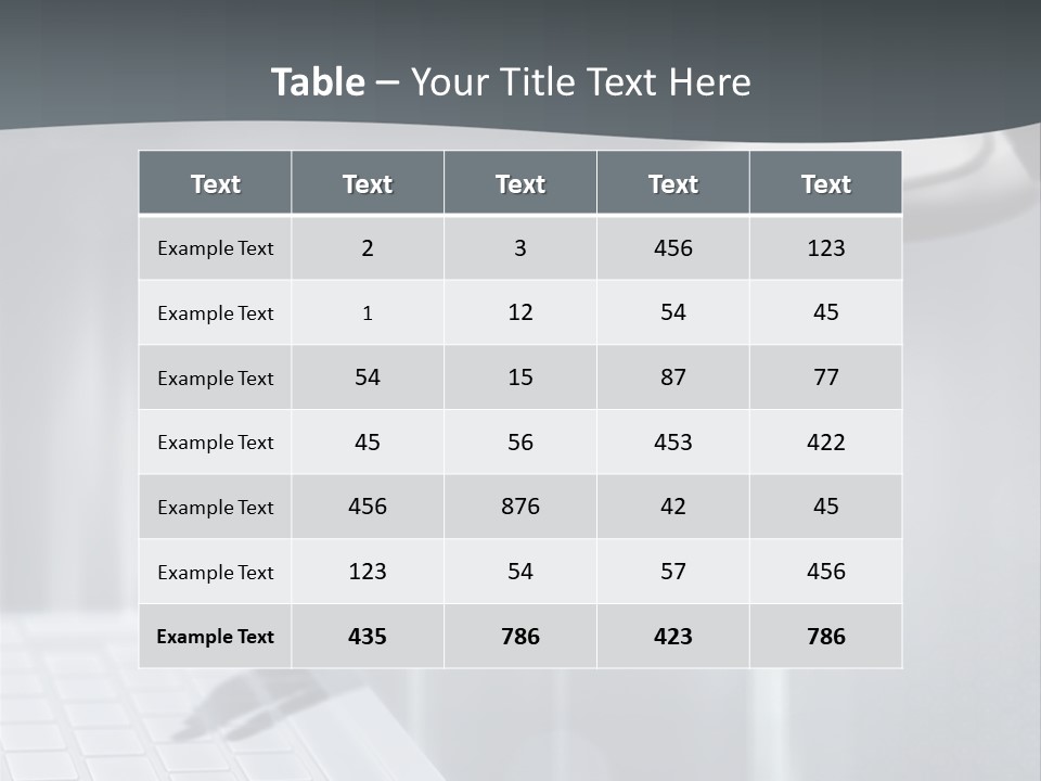 A Robotic Hand Holding A Computer Keyboard Powerpoint Presentation PowerPoint Template